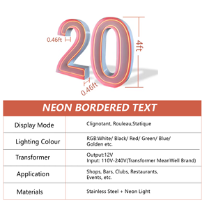Lettres lumineuses BOY GIRL en acier inoxydable étanches IP65 avec contrôle par application <span class=keywords><strong>pour</strong></span> la décoration d'événements de révélation du sexe - Product Image 5