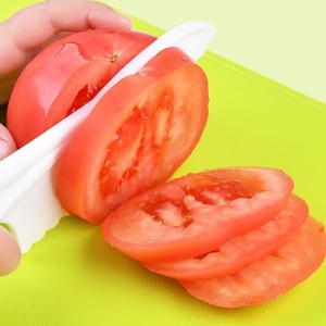 19-Piece Children's Safe Knifes <b>Apron</b> Cake Scraper Peeler Wooden Kids Kitchen Knife Set for Fruit Potato Cut Baking Pastry Tools - Product Image 2