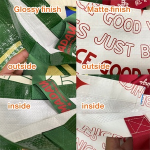 Custom <strong>Extra</strong> <strong>Large</strong> Full Color Printing Hawaii Reusable Custom pp Woven <strong>Bag</strong> Natural Eco-friendly Grocery Waterproof Shopping <strong>Bag</strong> - Product Image 4