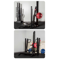 Machine de squat à ceinture professionnelle de qualité commerciale en acier robuste à charge de plaques, pour entraînement des hanches et des jambes (Rhino)