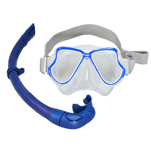 Model 1900 High-Definition Anti-Fog Men's Adult Diving Mask Fully Dry Snorkel Gear New Knitted Silicone Head-Mounted - Product Image 2