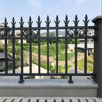 Balustrade en aluminium traité thermiquement pour terrasse de villa - Design moderne, durable et écologique