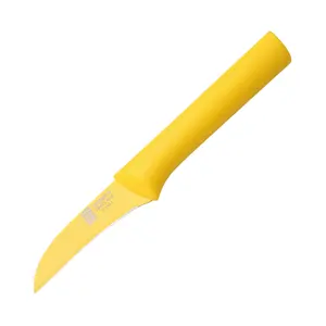 Настроенное покрытие из нержавеющей стали кухонный нож для очистки фруктов с пластиковой ручкой
