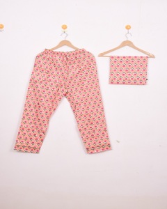 Conjuntos de Pijamas de Algodón Vintage de Moda, Satinados, hasta la Rodilla, con Botones, Estampados a Mano, para Mujer, Ropa de Dormir de Verano, Más Vendidos - Product Image 5