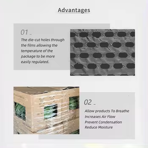 Vented <b>Pallet</b> Stretch Film Breathable Perforated <b>Wrap</b> Anti-Condensation <b>for</b> Fresh Produce Cold Chain - Product Image 3