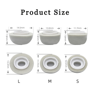 Embouts en mousse à mémoire de forme anti-bruit pour <span class=keywords><strong>Apple</strong></span> AirPods <span class=keywords><strong>Pro</strong></span> 2 avec filtre à air et protection anti-poussière - Product Image 4