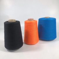 30/1 Customized Multicolor 100% Recycled Polyester Spun Yarn for Socks Knitting Weaving