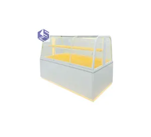 Bakery glass display case Decoration design bakery cake food store product exhibition hall Nakashima display rack