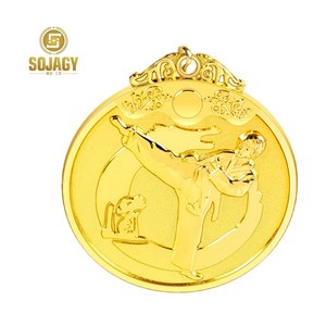 Sojagy 2026 <strong>World</strong> Badge Football Sports <strong>Cup</strong> Match Embossing Club Metal Medal With Personal Ribbon - Product Image 2