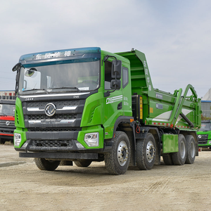 DONGFENG <span class=keywords><strong>DV5</strong></span> 300HP 8X4 nouvelle condition diesel lourd camion à benne basculante Euro 6 norme d'émission 30t gauche pour le chargement de la terre d'ordures de laitier - Product Image 3