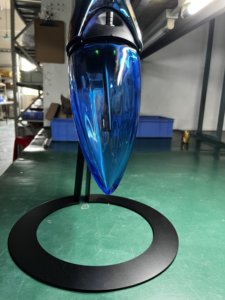 2025 New Arrival 74cm công nghệ cao thiết kế độc đáo gốm thủy tinh nhôm Bee hookah Shisha sang trọng hookah Set - Product Image 6