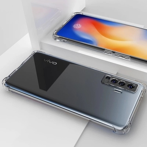 ใช้งานได้จริง เคสโทรศัพท์ใสสำหรับ <span class=keywords><strong>VIVO</strong></span> Y11 Y17 Y97 ซิลิโคนกันกระแทกแบบถุงลมนิรภัยบางใสปกป้องฝาหลัง - Product Image 3
