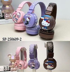 SP-250609-2 Tai nghe over-ear họa tiết Hello Kitty mới | Thiết kế thời trang, nhiều màu sắc - Product Image 4