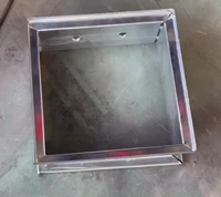 Machine de formage de conduits d'air HVAC automatique en acier métallique pour l'évacuation de la fumée et des incendies avec moteur à roulement 7,5 kW