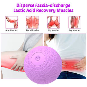 Deep Tissue Fitness Massager USB Rechargeable 10 Vitesses Portable Électrique Vibrant Corps Balle De <span class=keywords><strong>Massage</strong></span> - Product Image 5