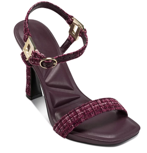 Sandalias Elegantes de Verano para Fiesta, Punta Abierta, Punta Cuadrada, Ajustables con Correa en el Tobillo, Acolchadas, <span class=keywords><strong>Tacón</strong></span> Alto y Delgado para Mujer - Product Image 6