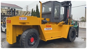 High Efficiency TCM FD200 20 Ton <b>Used</b> Forklift Easy Operation for Long Term Work - Product Image 4