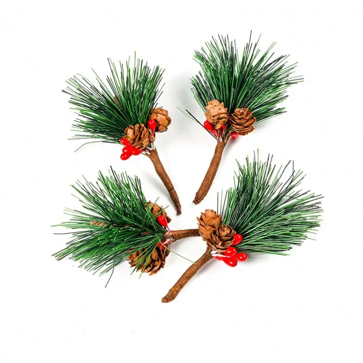 Factory Cheap Price Beauty Decorative 12pcs/bag Small Artificial Christmas Tree for Christmas Decoration