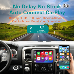 Không Dây Carplay Giao Diện Cho Dodge Ram 1500 2014-2018 Android Điều Hướng Tự Động Gương Thông Minh AI Hộp 1-Năm Bảng Điều Khiển - Product Image 2