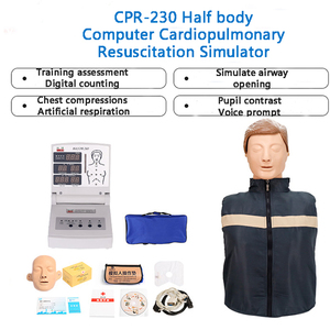 Mannequin de RCR CPR230 demi-corps, modèle anatomique médical pour la formation des infirmières en <span class=keywords><strong>réanimation</strong></span> cardio-pulmonaire, en plastique PVC - Product Image 3