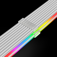 Produk baru COOLMOON C200EX 24pin 3 * 8pin pc kabel ARGB Neon Flex LED mendukung 5v ARGB SYNC PSU ekstensi rgb kabel pc gpu