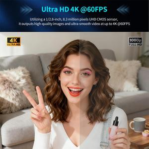 Professional Broadcast Box Camera 20x Optical 4K 60FPS NDI HX2 PoE+ & 3G-SDI Output Low Light Performance Professional Broadcast - Product Image 4