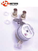 Compteur d'eau intelligent multi-jets DN15 en laiton OEM, protection IP65, connectivité filetée, garantie 3 ans
