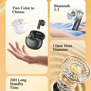 Huawei giá rẻ TWS v5.4 phiên bản 230mAh IPX7 không thấm nước LED Pin chỉ số điều khiển cảm ứng bán trong tai không dây Earbuds - Product Image 2