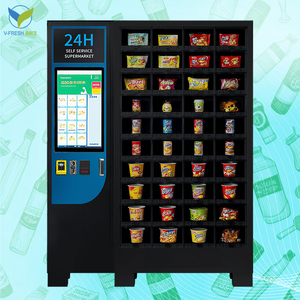 ตู้จำหน่ายสินค้าอัตโนมัติแบบล็อกเกอร์ไร้คนดูแล 24 ชั่วโมง รุ่น Wx-s03-1 Vfresh สไตล์ทันสมัย พร้อม SDK สำหรับใช้งาน 24/7 - Product Image 1