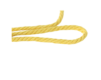 Cordon tressé bicolore OE en coton/polyester de 2 mm et 3 mm, plus de 60 couleurs, corde torsadée pour macramé, fournitures de tissage et de tricot