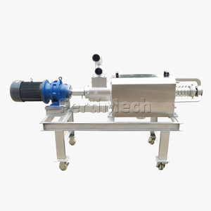 Fertilizante orgánico biológico a gran escala Máquina de deshidratación Estiércol de vaca Espiral Separador de sólido-líquido Motor Fertilizante orgánico - Product Image 6
