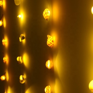 Cadena de luces LED de <span class=keywords><strong>concha</strong></span> de estrella de mar Natural con batería, luces blancas cálidas para fiestas, dormitorio, decoraciones de boda - Product Image 4