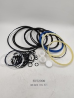Vente en gros de kit de joints pour brise-roche hydraulique d'excavatrice EDT-2000, pièces de rechange