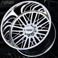 Jantes forgées NJQS Super Single Deep Dish pour camion 22x12 22x14 24x12 24x14 26x16 Poli Concave 8x200 8x180 8x6.5 6x5.5