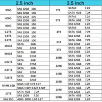 00VN228 01CX804 01EJ784 Лучшая цена IBX 1.92ТБ SAS 12G 2.5" V5000 V7000 Корпоративный SSD
