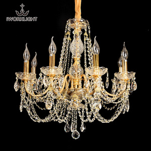 Iwork Châu Âu Retro Trang Trí Đám Cưới Trong Nhà Thiết Kế Đèn Chùm Maria K9 Đèn Chùm Pha Lê - Product Image 1