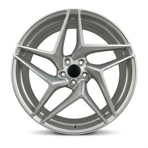 Jantes forgées 20 21 pouces 5 étoiles Penta argentées brossées 5x120 5x112 style supercar pour BMW M Porsche 911 GTR <span class=keywords><strong>Audi</strong></span> <span class=keywords><strong>RS</strong></span> - Product Image 2