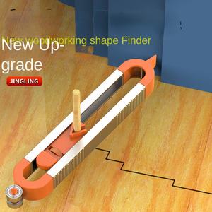 Multiherramienta <span class=keywords><strong>de</strong></span> carpintería personalizada ODM/OEM, regla <span class=keywords><strong>de</strong></span> radián <span class=keywords><strong>de</strong></span> bloqueo <span class=keywords><strong>de</strong></span> calibre con forma <span class=keywords><strong>de</strong></span> azulejo <span class=keywords><strong>de</strong></span> cerámica Industrial para trazado <span class=keywords><strong>de</strong></span> perfiles - Product Image 4