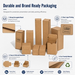 Boîte d'emballage cadeau FX pour vêtements avec boîte en carton ondulé comme boîte d'emballage personnalisée - Product Image 1