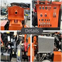 Machine de forage de puits d'eau DTH compacte Kaiyan, entièrement hydraulique, à moteur diesel, profondeur 100m-200m