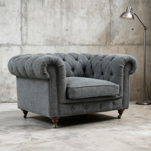 चेस्टरफील्ड अमेरिकी रेट्रो सोफा, उच्च अंत कपड़े, लिविंग रूम स्टडी स्टूडियो के लिए उपयुक्त, घर के उपयोग के लिए स्टाइलिश आराम सोफा - Product Image 2