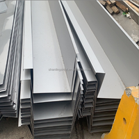 Système de drainage et de stockage d'eau Shanling de haute qualité en acier inoxydable 304, norme ASTM, tolérance 1 %, étanche, avec rainure en U