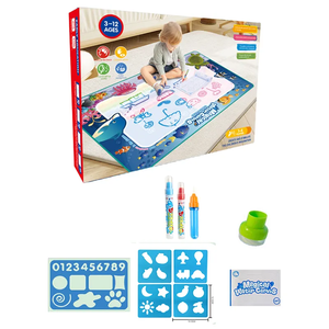 Eğitici Öğrenme Çocuk Çizim Oyuncakları İlginç Sihirli Su Kanvas Çizim Matı Çocuklar İçin - Product Image 3