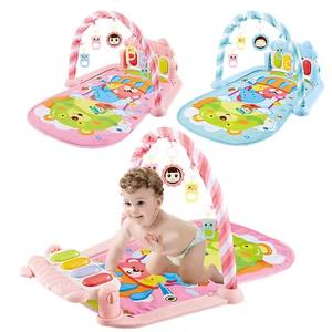 2024 multi-fonctionnel activité Fitness lit <span class=keywords><strong>jeu</strong></span> de sommeil bébé jouer tapis de gymnastique bébé coup de pied et tapis de <span class=keywords><strong>jeu</strong></span> avec Piano 0-1 ans - Product Image 5