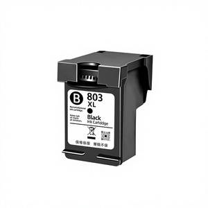 Minway 803 803XL <span class=keywords><strong>Cartouche</strong></span> Rechargeable Remanufacturée Pleine Couleur Noire avec Puce 100% Compatible HP2132 2621 <span class=keywords><strong>2622</strong></span> 2623 2628 - Product Image 4