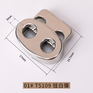 Correa metálica elástica de ajuste <span class=keywords><strong>con</strong></span> <span class=keywords><strong>dos</strong></span> orificios, tipo nariz de cerdo, <span class=keywords><strong>con</strong></span> cuerda de empuje y tracción, y resorte para colgar la campana. - Product Image 2