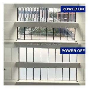 전환 가능한 색조 PDLC 전기 변색 유리 필름 파티션 및 색조 라미나가 있는 방폭 스마트 개인 정보 보호 전자 창 - Product Image 2