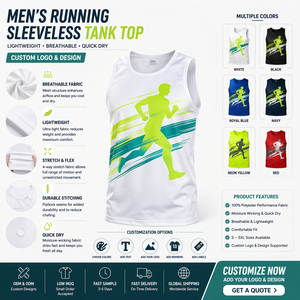 Camiseta Deportiva sin Mangas para Hombre, Diseño Gráfico, para Correr, Ropa Deportiva, Secado Rápido, para Gimnasio - Product Image 3