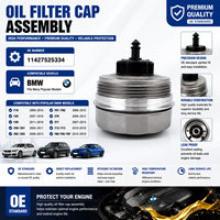 Bouchon de remplissage d'huile moteur fiable pour BMW E60 2004-2009 ; E61 2013-2016 ; F80 2012-2018 ; F83 F87 2016-2019 ; OE 11427525334