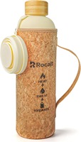 Bouteille en acier inoxydable 304 avec logo personnalisé, 25 oz, bouteille d'eau pour sauna avec bouchon amovible et manchon en néoprène